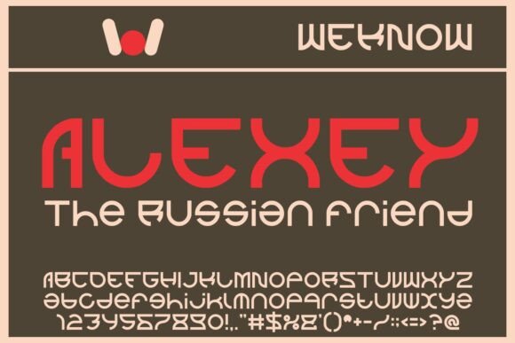 Alexey: A Versatile Display Font for Creative Web Design