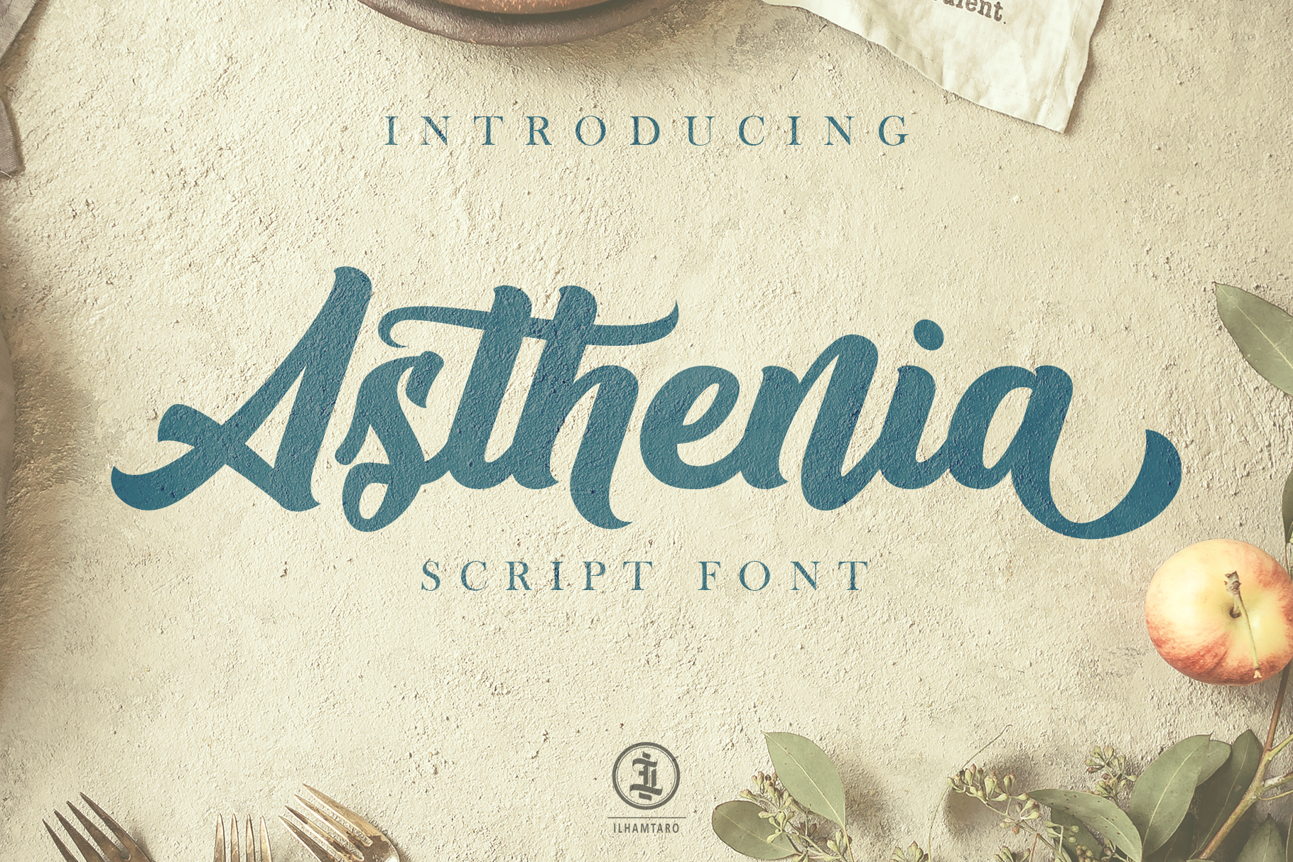 Asthenia: A Display Font That Elevates Every Handmade Project
