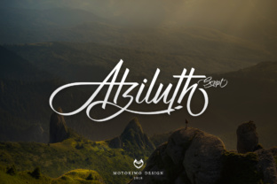 Atziluth: A Graceful Script Font for Editorial Elegance