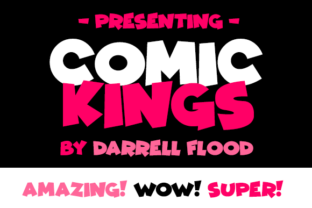 Comic Kings: A Cute, High-Impact Cartoon Font for Fun Campaigns