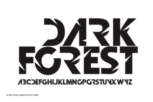 Dark Forest: A Font for Crafting Bold, Beautiful Branding
