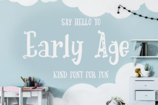 Early Age: A Handwritten Font for Editorial Design and Branding