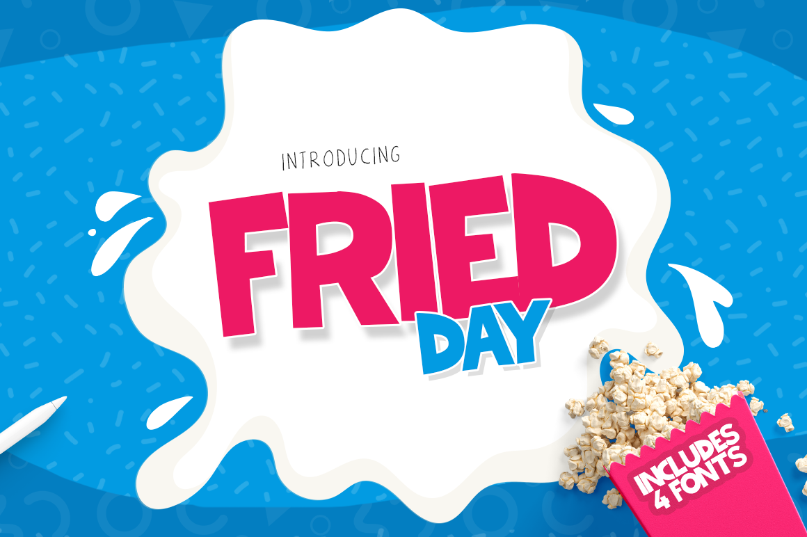 Fried Day Family for Social Media Campaigns and Branding