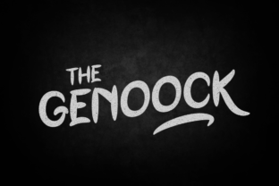 Genoock: A Bold, Retro-Inspired Display Font for Eclectic Branding