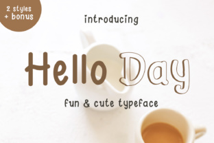 Hello Day: A Versatile Font for Campaign Design and Branding