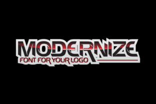 Modernize Font: High-Impact Display Typeface for Logos & Campaigns