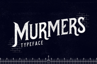 Murmers Display Font for Vintage-Inspired Campaigns