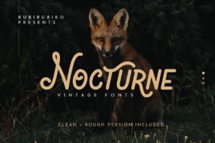 Nocturne: A Timeless Display Font for Editorial Design