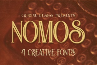 Nomos: A Striking Display Font for Bold Design Projects