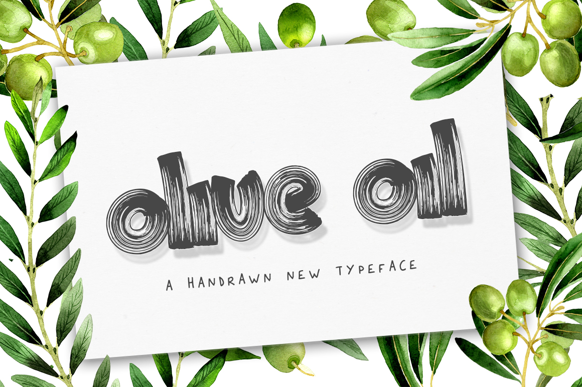 Olive Oil: A Versatile Display Font for Creative Branding