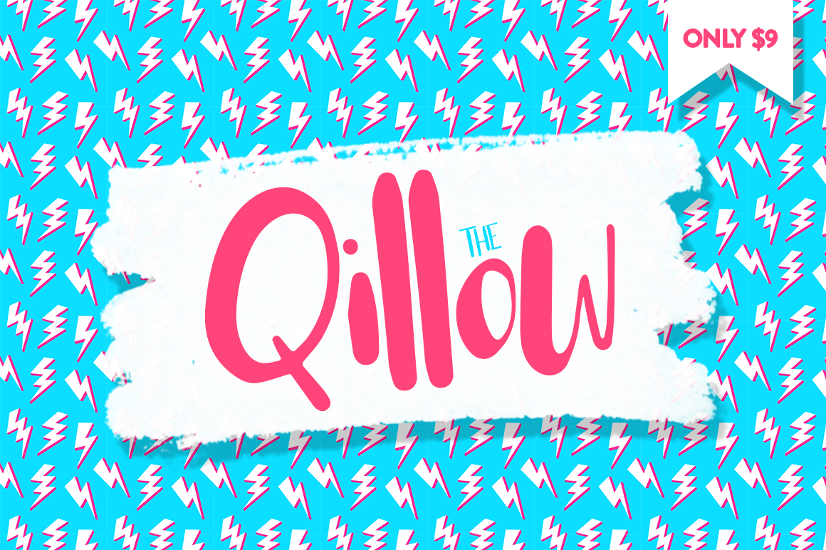 Qillow Script: The Playful Display Font That Elevates Your Campaigns
