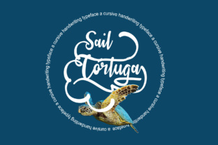Sail Tortuga: A Handwritten Display Font for Editorial Warmth
