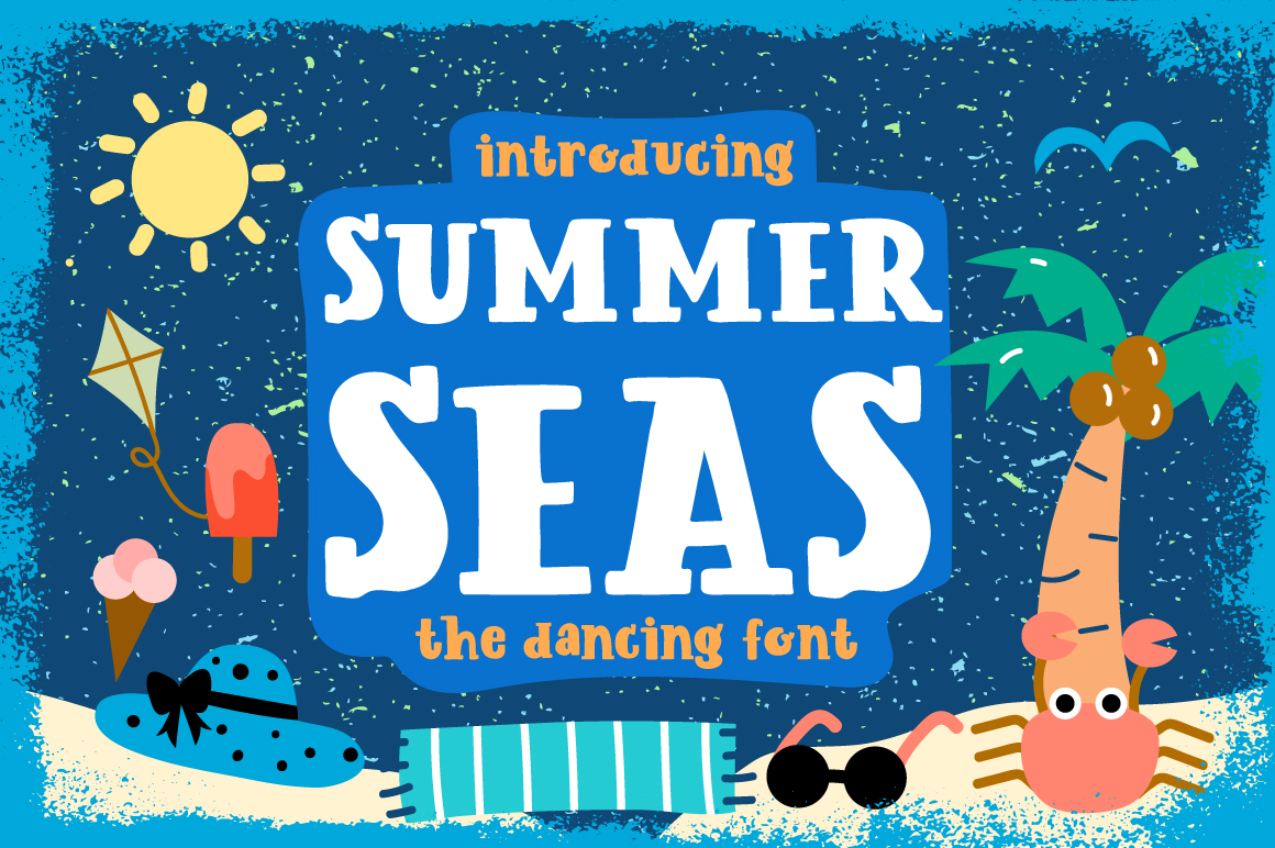 Summer Seas Font for Vacation-Themed Campaigns