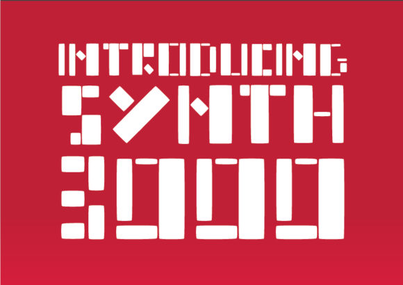 Synth 3000: A Blocky, Arty Display Font for Bold Brand Moments