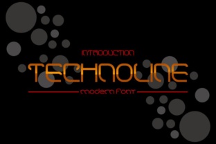 Technoline Font for Modern Brand Identity