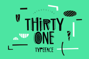 Thirty One Font: A Fun-Loving Display Typeface for Scroll-Stopping Branding