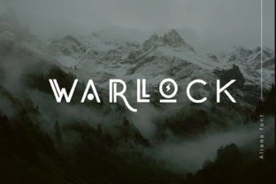 Warllock: A Futuristic Display Font for Bold Digital Branding