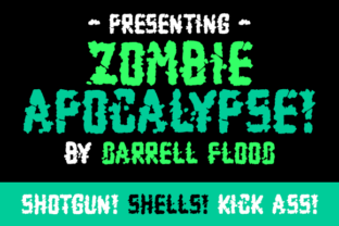 Zombie Apocalypse Font for Bold Digital Branding